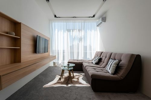 KOOBAYR Faux Cowhide Rug 5x6 feet - Cow Print Rug - Synthetic Cowhide and Western Decor Rug - Cow Rugs for Living Room Bedroom & Office Machine Washable Rug in Grey Living Room with Brown Couch