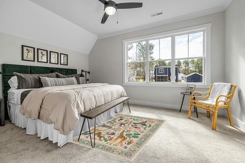5'x7' | Machine Washable Area Rug | Kid & Pet Friendly | Indoor Rug | Iris Apfel ... in Grey Traditional Bedroom with King Bed