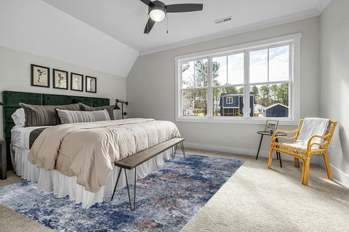 Area Rugs 9x12 Living Room: Large Machine Washable Area Rug with Non Slip Backing Non Shedding Abstract Stain Resistant Carpet for Bedroom Dining Room Nursery Home Office - Blue in Grey Traditional Bedroom with King Bed