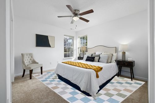 HOMBYS 9x12ft Checkered Area Rug for Living Room Bedroom, Large Modern Floor Carpet for Indoor Dining Room, Multi-Color Checkerboard Home Deco Non-Shedding, Machine Washable, Blue Orange in White and Yellow Modern Bedroom