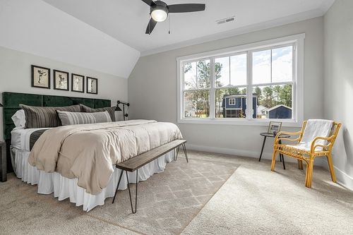 Antep Rugs Alfombras Non-Skid (Non-Slip) 8x10 Rubber Back Bohemian Distressed Moroccan Boho Low Pile Profile Indoor Area Rug (Beige, 7'10" x 10') in Grey Traditional Bedroom with King Bed