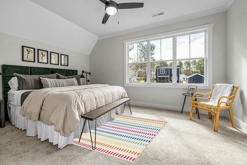 Gap Home Kids Ombre Lines Area Rug, Rainbow, 5'2"x7' in Grey Traditional Bedroom with King Bed