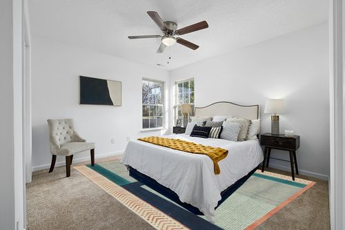 CASAVANI Collection Geometric Rug - 9x12 Area Rug Blue Cotton Dhurrie Kilim Rug Indoor Outdoor Use Carpet Flatweave Rug High Traffic Area in Bedroom Dining Room Living Room in White and Yellow Modern Bedroom