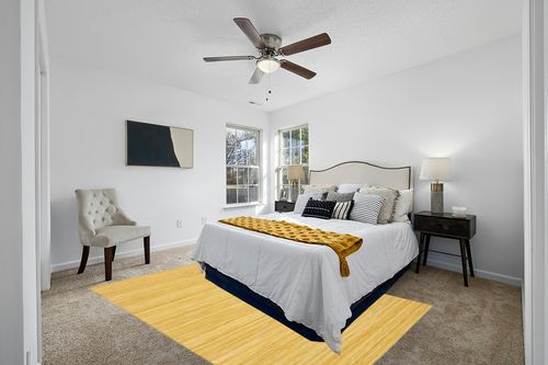 Nourison Interweave Abstract Yellow 6' x 9' Area-Rug, Easy-Cleaning, Non Shedding, Bed Room, Living Room, Dining Room, Kitchen (6x9) in White and Yellow Modern Bedroom