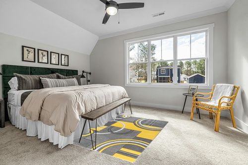 GLORY RUGS Area Rug Modern Soft Hand Carved Contemporary Floor Carpet with Premium Fluffy Texture for Indoor Living Dining Room and Bedroom Area (5x7, Yellow) in Grey Traditional Bedroom with King Bed