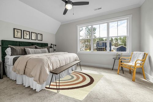 Aldiana Rainbow Shag Area Rug Mack & Milo Rug Size: Rectangle 5'3" x 7' in Grey Traditional Bedroom with King Bed