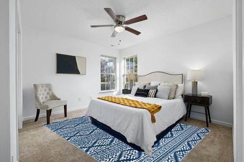 SAFAVIEH Tulum Collection Area Rug - 8' x 10', Navy & Ivory, Moroccan Boho Tribal Design, Non-Shedding & Easy Care, Ideal for High Traffic Areas in Living Room, Bedroom (TUL272N) in White and Yellow Modern Bedroom