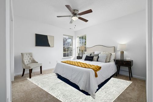 Bloom Rugs Washable Non-Slip 8' x 10' Rug - Ivory/Black Modern Geometric Area Rug for Living Room, Bedroom, Dining Room, and Kitchen - Exact Size: 8' x 10' in White and Yellow Modern Bedroom