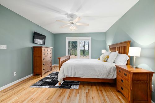 Luxe Weavers Geometric Squares Gray 5x7 Modern Abstract Area Rug, Colorblock Premium Carpet Non Shedding in Teal and Orange Wood Bedroom