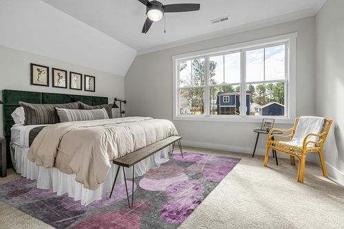 Addison Rugs Chantille ACN556 Red 9' x 12 Indoor Outdoor Area Rug, Stain Resistant, Machine Washable, Non Shedding, Bedroom, Living Room, Dining Room, Kitchen Rug in Grey Traditional Bedroom with King Bed