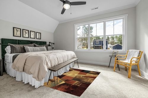 Home Dynamix Catalina_HD1237-999 Area Rug, 5 ft 3 in x 7 ft 2 in, Brown/Beige in Grey Traditional Bedroom with King Bed