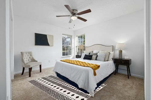 GMFINE Area Rug 5x7, Ultra-Thin Non Slip Washable Rugs, Geometric Boho Area Rugs Large Carpet for Living Room Bedroom Dinning Room (White/Black, 5' x 7') in White and Yellow Modern Bedroom