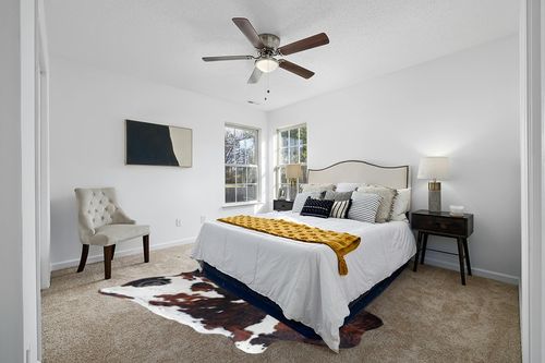 Genuine Tricolor Cowhide Rug XL 6 x 7-8 ft. - 180 x 240cm in White and Yellow Modern Bedroom