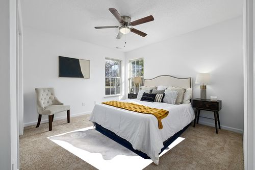 Sunshine Cowhides Genuine Grey Cowhide Rug - Luxurious Cow Rug for Bedroom, Living Room, and Home Decor Enthusiasts - Masterpiece of Style and Functionality - 6x6-7ft (180x210cm) in White and Yellow Modern Bedroom