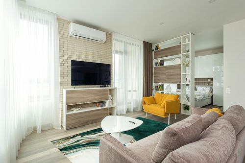 Living Dining Room Abstract Emerald Green Marble Area Rugs Modern Indoor Soft Throw Rug Home Decor Non Slip Carpets,5x8ft in Light Modern Living Room with TV