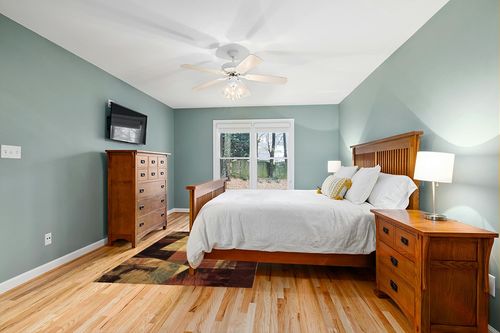 Home Dynamix Catalina_HD1237-999 Area Rug, 5 ft 3 in x 7 ft 2 in, Brown/Beige in Teal and Orange Wood Bedroom