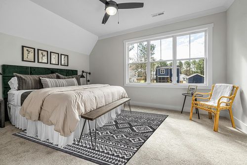 Beverly Rug Waikiki Boho Indoor Outdoor Rug 8x10, Washable Outside Carpet for Patio, Deck, Porch, Bohemian Area Rug, Farmhouse Rugs, Aztec Tribal Rug, Black and White in Grey Traditional Bedroom with King Bed