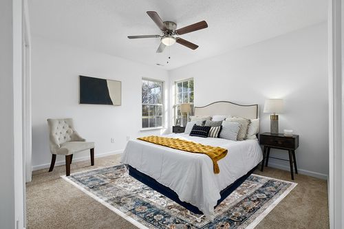 8x10 Area Rugs for Living Room: Washable Rugs Carpet for Living Room with Non-Slip Backing Non-Shedding Stain Resistant, Boho Floral Large Rugs for Dining Room Nursery Home Office (Blue Multi) in White and Yellow Modern Bedroom