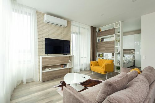 rodeo Genuine Cowhide Rug Large Real Cow Hide Western decortion Cow Rug for Bedroom Living Room Natrual Cow Print Rug for Western Wall Decor Texas Rug 5x7 Feet(150cmx 210cm) TC5X7 in Light Modern Living Room with TV