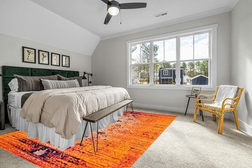 SAFAVIEH Monaco Collection 9' x 12' Orange Multi MNC209H Modern Boho Abstract Distressed Non-Shedding Living Room Bedroom Dining Home Office Area Rug in Grey Traditional Bedroom with King Bed