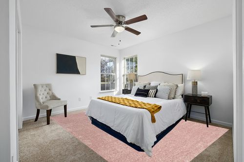 JONATHAN Y SEU100P-9 Haze Solid Low-Pile Indoor Area-Rug, Coastal, Bohemian, Minimalist Easy-Washing,Bedroom,Kitchen,Living Room,Non Shedding, Pink, 9 X 12 in White and Yellow Modern Bedroom