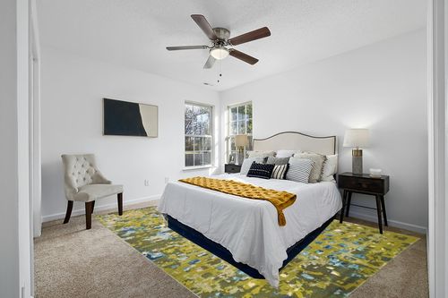 Unique Loom Jardin Collection Colorful, Vibrant, Abstract, Modern Area Rug, 9 x 12 ft, Green/Olive in White and Yellow Modern Bedroom