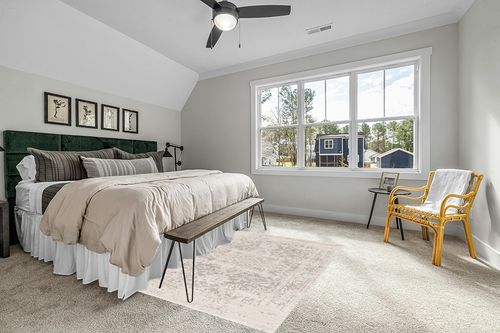 Grey Traditional  Living Room Area Rug in Grey Traditional Bedroom with King Bed