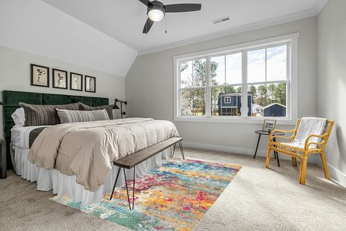 NuLOOM Monet Modern Abstract Area Rug, 6' x 9', Multi in Grey Traditional Bedroom with King Bed