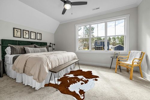 rugoo Faux Cowhide Rug 8.3 ft x 6.2 ft Cow Print Rug Faux Animal Skin Rug for Living Room Bedroom Nursery, White and Brown in Grey Traditional Bedroom with King Bed
