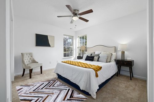 DECOMALL Coronado Machine Washable Rugs, Modern Geometri Rug, Faux Cowhide Patchwork Carpet for Living Room Bedroom Dinning Room,3' 6" x 5' 6", Multi in White and Yellow Modern Bedroom