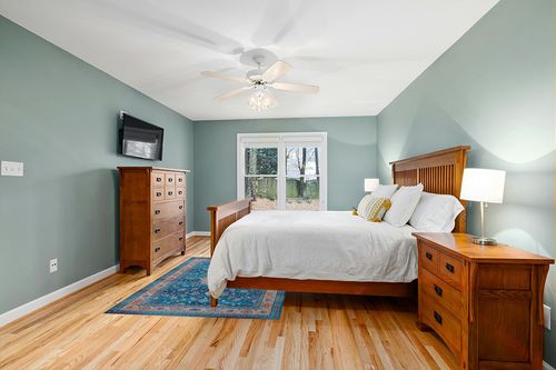 Area Rugs for Living Room 5'x7' Rugs Non-Slip Machine Washable Chenille Carpet Stain Rug Bedroom Dining Kids Nursery Office Laundry Room Decor Bathroom Kitchen Indoor (Blue/Beige) in Teal and Orange Wood Bedroom