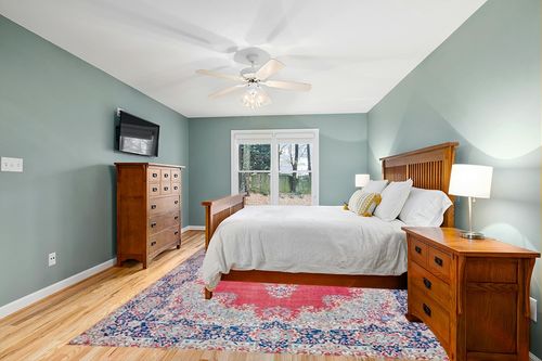 Large Washable Rug Indoor, in Teal and Orange Wood Bedroom