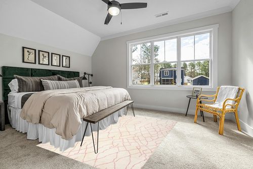 Purtell Abstract Hand Knotted Ivory/Pink Area Rug Foundstone Rug Size: Rectangle ... in Grey Traditional Bedroom with King Bed