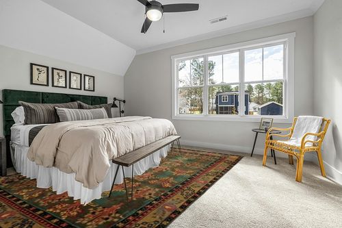 10x14 Hand Tufted Hand Made 100% Wool Donegal Branches Arts & Crafts Oriental Area Rug Gray with Green Undertone,Moss Color in Grey Traditional Bedroom with King Bed