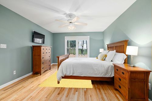 Yellow 21x34" Shagadelic Chenille Twist Rug- Shag in Teal and Orange Wood Bedroom