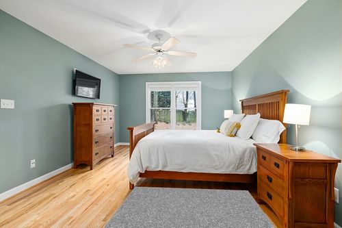 Mainstays Microfiber Plush Shag Area Rug, Gray, 47 inch x 65 inch in Teal and Orange Wood Bedroom