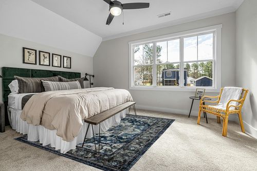 NEATIIP Washable Bohemian 8x10 Area Rug, Suitable for Bathroom for Bedroom Living Room Kitchen Outdoor The Boho Printed Area Rugs, Non-Slip Backing Washable Rug Blue/Coffee in Grey Traditional Bedroom with King Bed