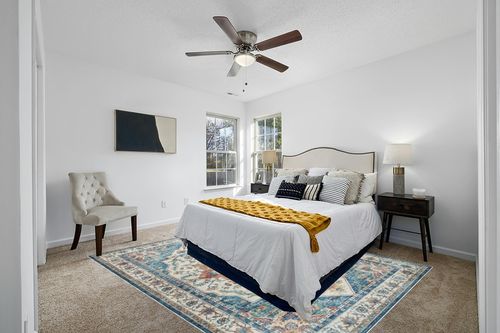 Gertmenian Boho Area Rug, 8x10 Large Home Decor for Entryway, Bedroom, Living Room, Office, Kitchen Non Slip, Soft, Low-Pile, Printed Indoor Accent Rugs Center Medallion, Soha Blue, 28513 in White and Yellow Modern Bedroom