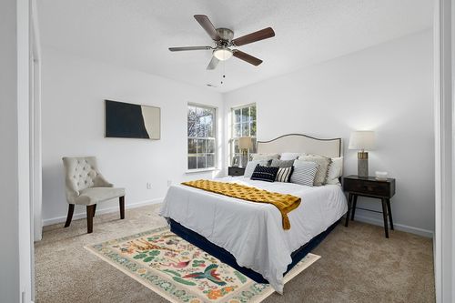 5'x7' | Machine Washable Area Rug | Kid & Pet Friendly | Indoor Rug | Iris Apfel ... in White and Yellow Modern Bedroom