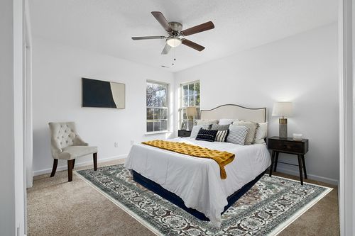 RUGSREAL Large Area Rug Washable Rug 9x12 Vintage Floral Print Throw Rug Stain & Water Resistant Washable Rug Non-Shedding Indoor Floor Cover, Green, 9x12 Feet in White and Yellow Modern Bedroom