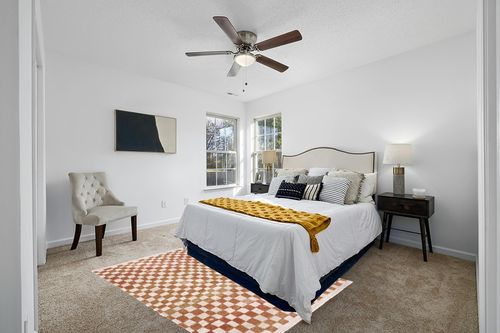 Hauteloom Pertek Checkered Tile Living Room Bedroom Dining Room Area Rug - Bohemian Boho Carpet - Square Tile Farmhouse - Faded Distressed - Cream, Beige, Light Red, Somon - 5'3" x 7' in White and Yellow Modern Bedroom