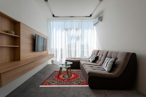 Area Rug,Machine Washable Vintage Rug,Perfect Non-Slip Floor Carpet for Home Decor,Floor Decoration,5'x7'Rug in Grey Living Room with Brown Couch