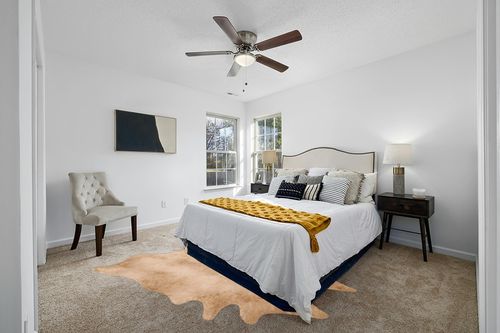 Loloi II Grand Canyon Collection GC-09 TAN, Transitional 6'-2" x 8' Area Rug in White and Yellow Modern Bedroom