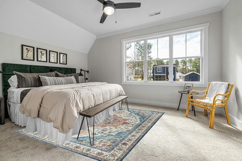 Gertmenian Boho Area Rug, 8x10 Large Home Decor for Entryway, Bedroom, Living Room, Office, Kitchen Non Slip, Soft, Low-Pile, Printed Indoor Accent Rugs Center Medallion, Soha Blue, 28513 in Grey Traditional Bedroom with King Bed