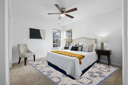 Nourison Aloha Indoor/Outdoor Blue/Grey 9' x 12' Area Rug, Easy Cleaning, Non Shedding, Bed Room, Living Room, Dining Room, Backyard, Deck, Patio, High-Traffic Areas (9x12) in White and Yellow Modern Bedroom
