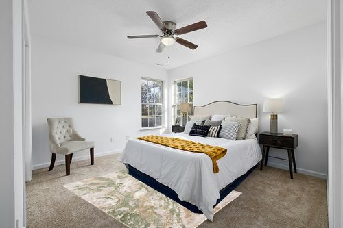 Liverpool Modern Abstract Bedroom Living Room Area Rug - Boho Carpet - Contemporary Bohemian Farmhouse - Green, Brown, Cream, Off White - 5'3" x 7' in White and Yellow Modern Bedroom