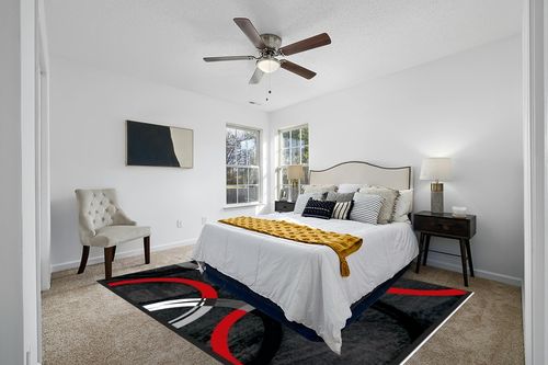 notepure Red Geometric Circle Area Rug for Living 8x10 in White and Yellow Modern Bedroom