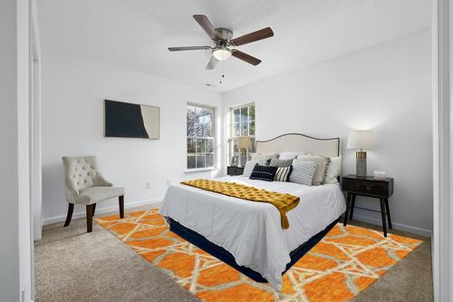 Addison Rugs Chantille ACN959 Orange 9' x 12' Indoor Outdoor Area Rug, Easy Clean, Machine Washable, Non Shedding, Bedroom, Entry, Living Room, Dining Room, Kitchen, Patio Rug in White and Yellow Modern Bedroom