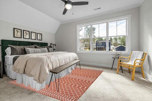 Nourison Positano Indoor/Outdoor Terracotta 8' x 10' Area Rug, Easy Cleaning, Non Shedding, Bed Room, Living Room, Dining Room, Backyard, Deck, Patio (8x10) in Grey Traditional Bedroom with King Bed