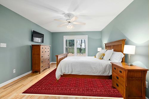 Unique Loom Tekke Collection Over-Dyed Saturated Traditional Torkaman Area Rug, 9 ft x 12 ft, Red/Burgundy in Teal and Orange Wood Bedroom